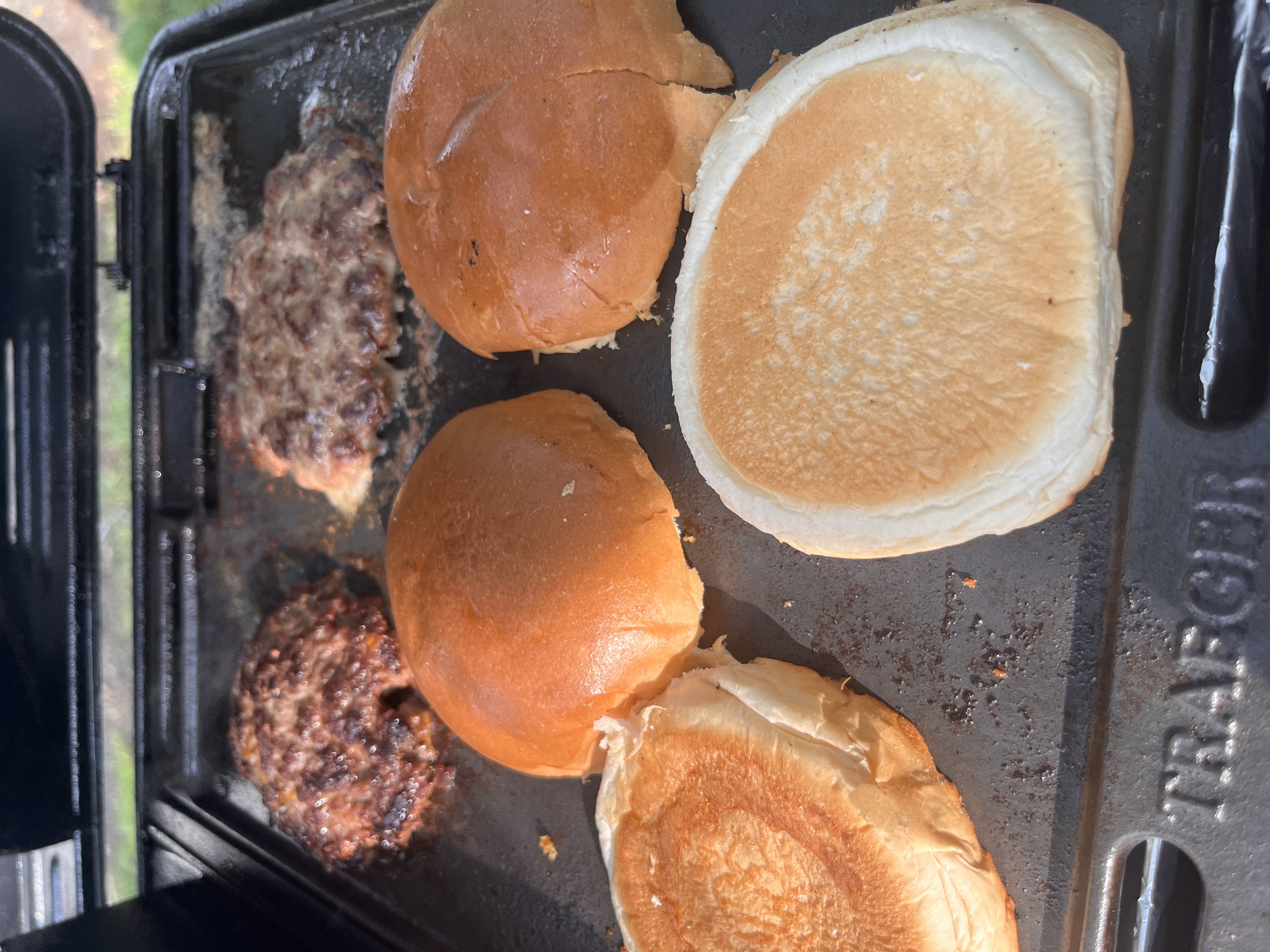 Dubbele smash burger